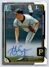 Adrian Sampson 2015 1st Bowman Chrome Auto BCAP-AS