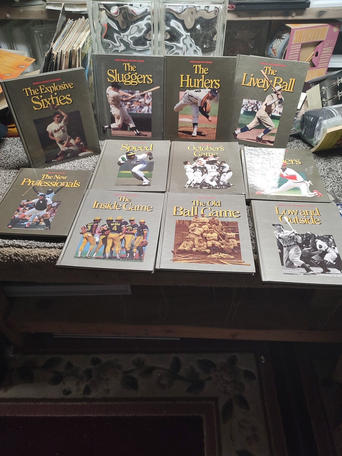 The World of Baseball Series Lot of 11 Hard Cover Books By Redefinition 1990 EUC