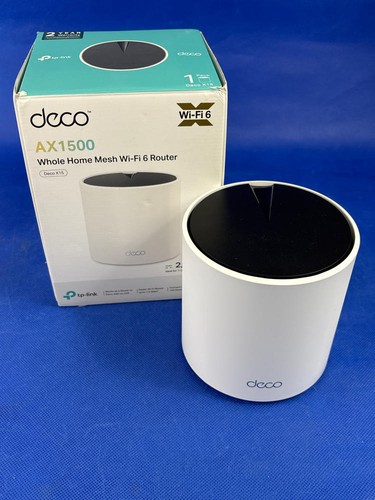 TP-Link Dual-Band AX1500 WiFi 6 Mesh Wi-Fi System (Deco X15) (1-Pack)