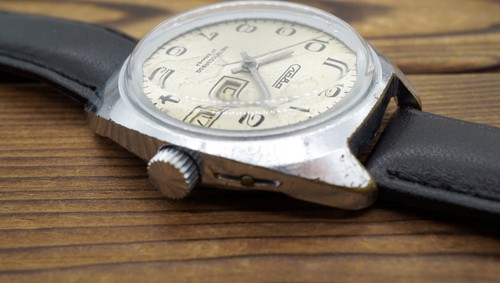 Reloj de vestir automático vintage SLAVA 27 joyas de cuerda automática soviet URSS para hombre - Imagen 11 de 18