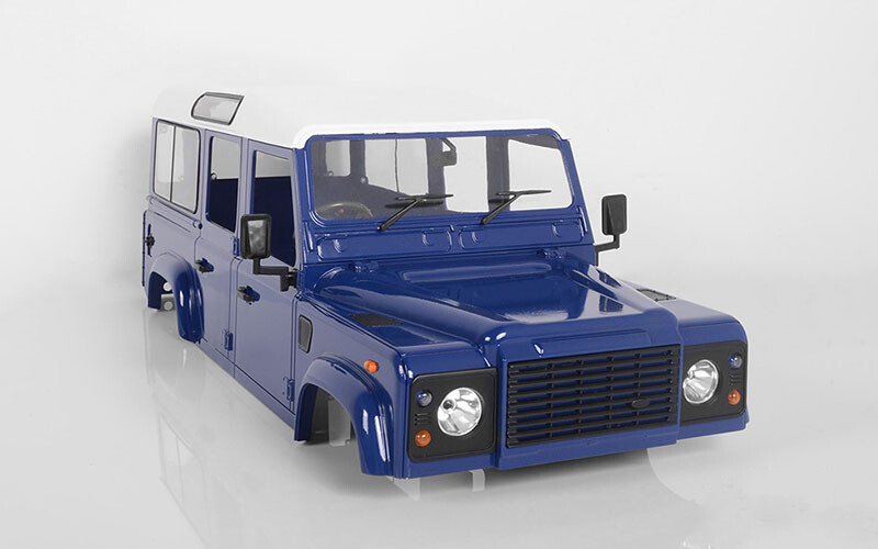 RC4WD Gelande II D110 Complete Body Set Dk azul RC4Z-B0170 RC4WD Gelande II D110 Complete Body Set Dk azul RC4Z-B0170