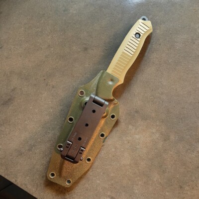 Benchmade Nimravus, Kydex, Knife Sheath, OD Green, Molle-Lok