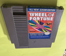 NES Wheel of Fortune Junior Edition Nintendo 1989 - Cleaned and Tested Works!