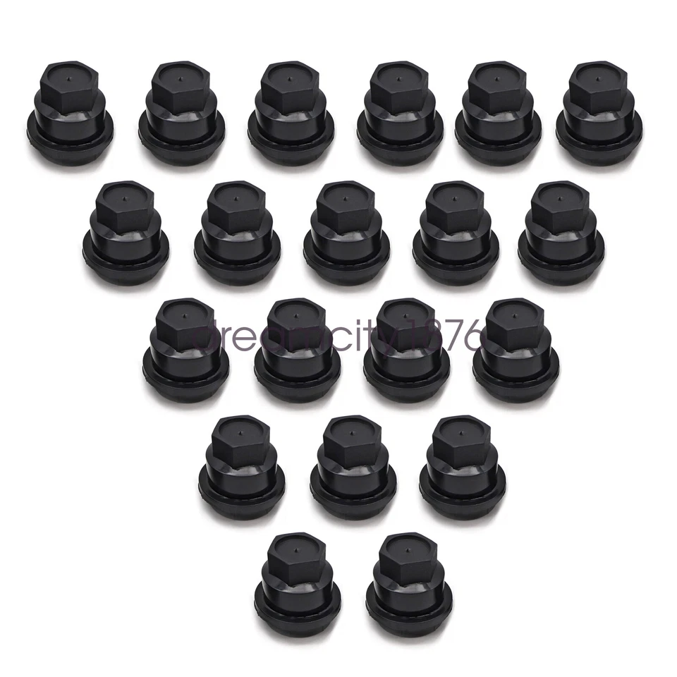 20 черных крышек зажимных гаек 15661036 для Chevrolet S10 Blazer GMC Jimmy Sonoma - Изображение 4 из 4