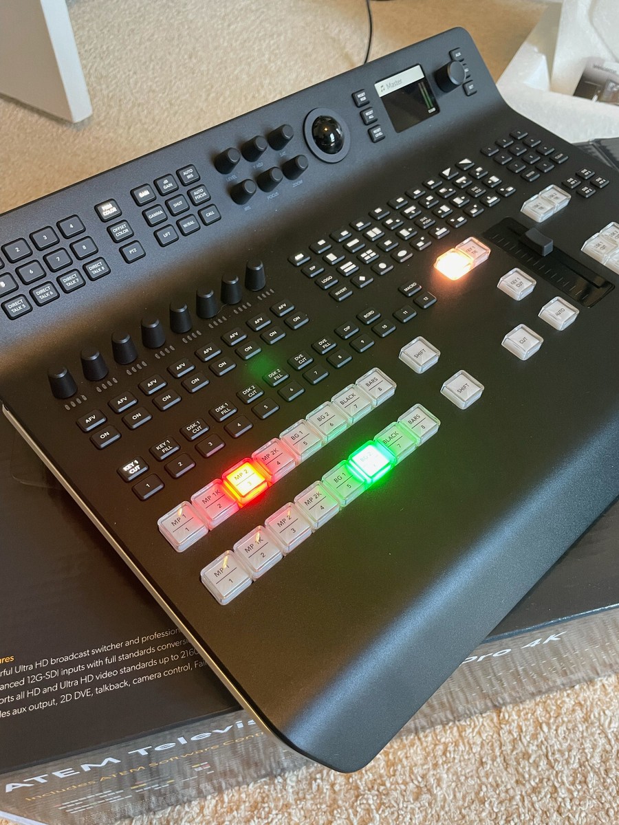 Blackmagic SWATEMTVSTUPRO4K ATEM Television Studio Pro Blackmagic SWATEMTVSTUPRO4K ATEM Television Studio Pro