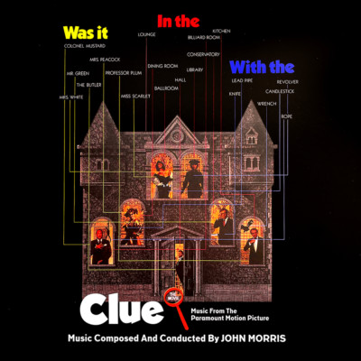 Clue The Movie Soundtrack Vinyl Record LP Mondo Black White Split Ltd /300