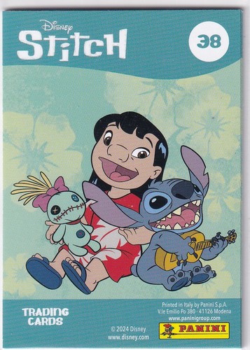 Panini 2025 Stitch Sparkling Fun Trading Card Karte Nr. 38 Stern - Star Holo - Bild 2 von 2