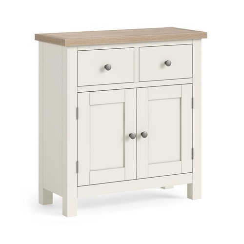 Knightingale Mini Sideboard, Soft White Small Sideboard, White Compact Sideboard - Picture 22 of 24