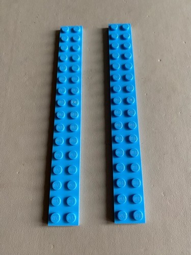 Lego plates. 2x10 (4 pieces), 2x12 (3), 2x14 & 2x16 (2) Pick your colour - Picture 20 of 24