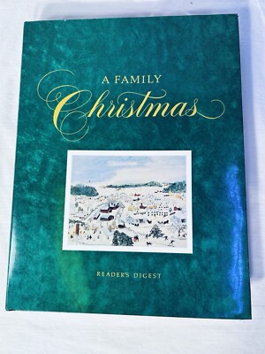 A Family Christmas Readers Digest Book 1984 First Edition HC DJ Ex Library READ