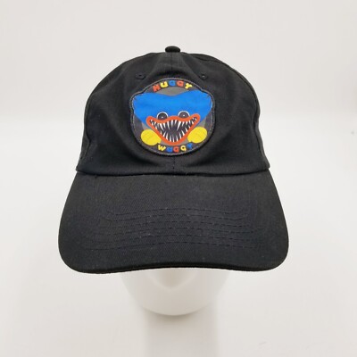 Poppy Playtime Rare Huggy Wuggy Cap Culturefly 100% Cotton Strap Hat Black VHTF