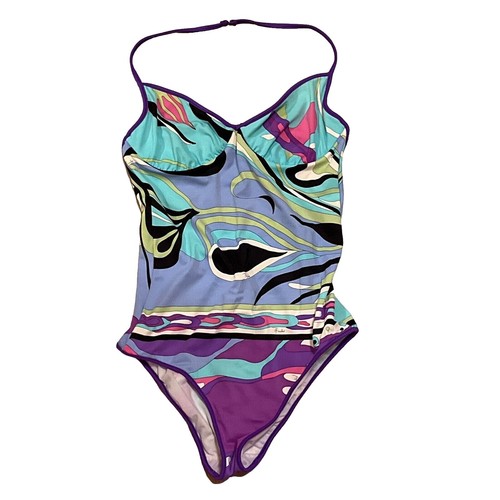 Emilio Pucci One-Piece Swimsuit – Luxury Italian Beachwear