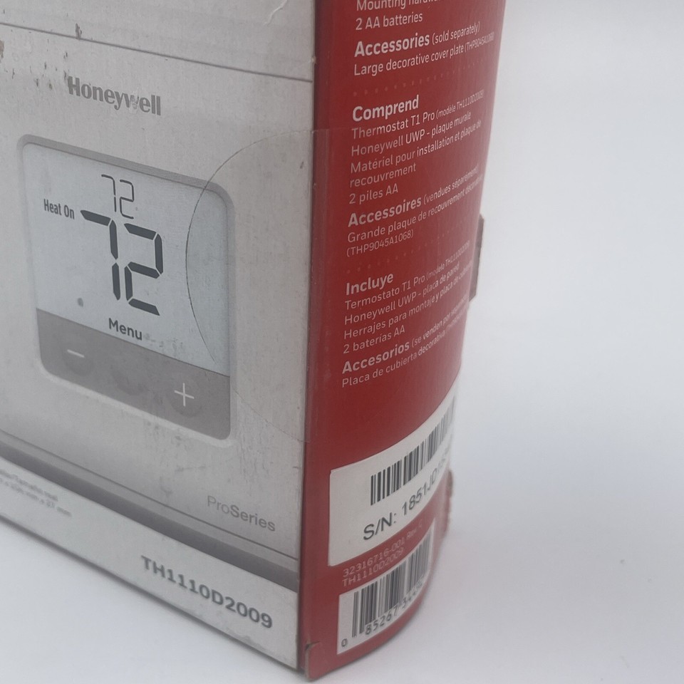 Honeywell PRO TH1110D2009 T1 NonProgrammable Thermostat 85267344920 eBay