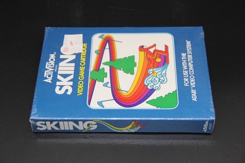 Skiing (Atari 2600, 1981) Blue Box Factory Sealed Excellent Condition Vintage - Picture 5 of 8