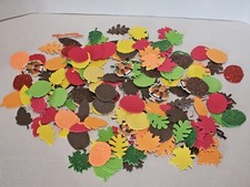 Leaf Foam Stickers Self-Adhesive Fall Maple Acorn Stickers For Crafts