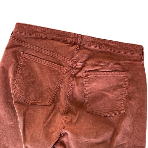 Old Navy Sky Hi Wide Leg Corduroy Pants Rust Womens Plus Size 20 High Rise - 第 6/9 張圖片
