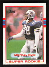 1989 Topps #383a Michael Irvin Rookie Dallas Cowboys