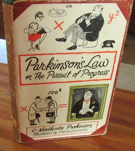 LEY de Parkinson o Búsqueda del Progreso C Northcote Parkinson. HbDj AQUÍ en MELB - Imagen 4 de 12