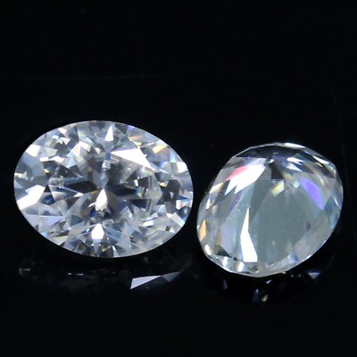 Natural D Color VVS1 Clarity Excellent Cut MM Oval Pair