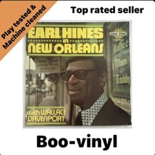 Earl Hines - In New Orleans Lp Vinyl Record  Jazz Ex / Vg+  Condition