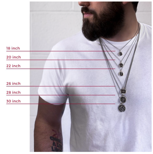 Collar de piedra natural hecho a mano - Colgante largo de sílex negro Ohio - Imagen 3 de 4