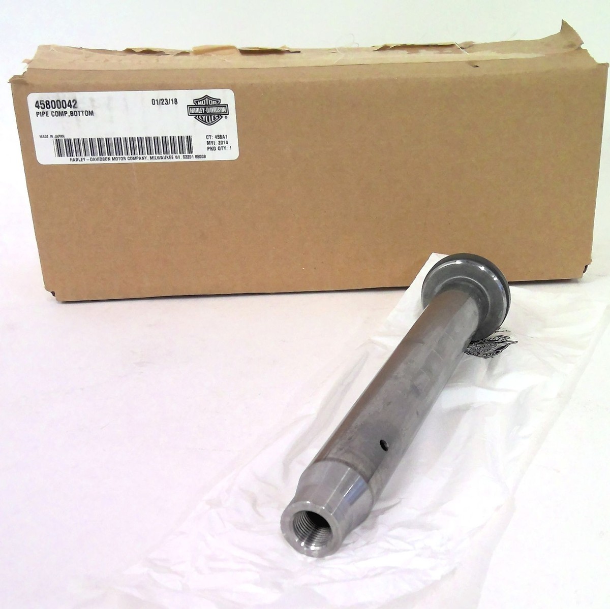 NEW Genuine Harley 2014-2017 Low Rider Fork Damper Tube 45800042