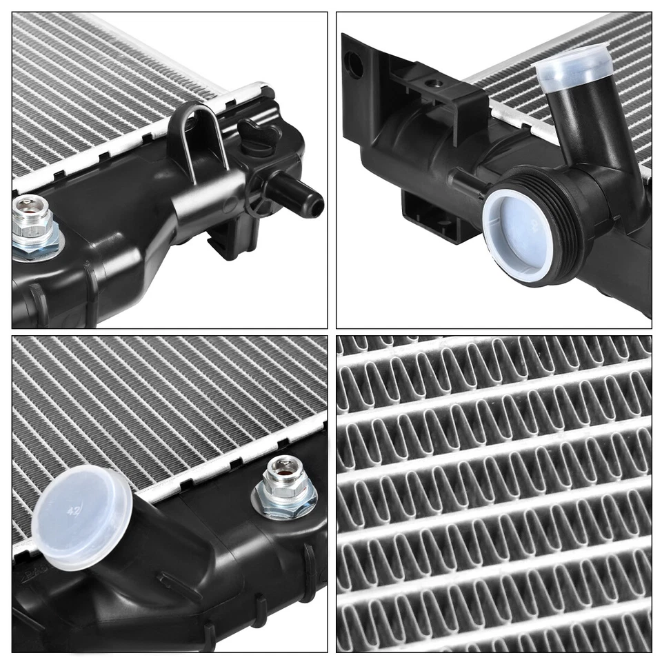 2458 Radiator for 2002-2009 Chevy Trailblazer EXT Envoy XL XUV Rainier 4.2L l6 - Image 2 of 4