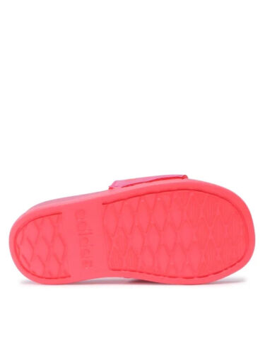 New Comfortable Rubber Pink Mens 3 stripes Adilette Size 10K W Sandals GV7887 - Picture 4 of 5