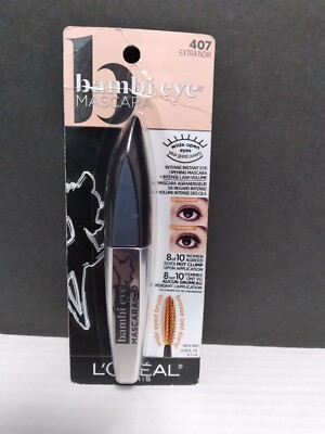 L'Oreal Paris Bambi Eye 407 Extra Noir Intense Lash Volume New/Sealed