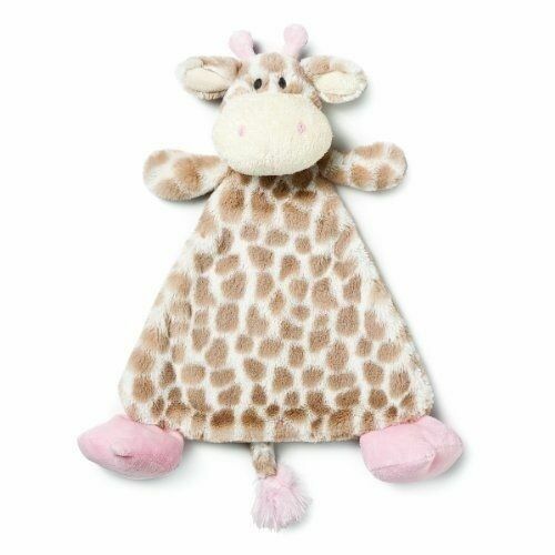Sadie Giraffe Plush Rattle Blankie 