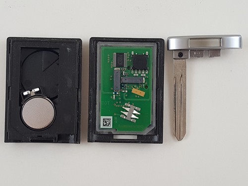 ORIGINAL CADILLAC CTS STS COUPE 08-14 OEM SMART KEY LESS ENTRY REMOTE FOB BLANK - Picture 13 of 16