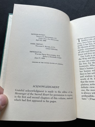 Citadel Of Wisdom; A Meditative Study Of Our Lady By Robert J. O’Connell, 1959 - Photo 12/21