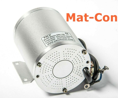 BLDC Motor 48V 1,2KW 1200W 1,8KW 1800W 4,5Nm brushless bürstenlos 3500U/min - 第 2/5 張圖片