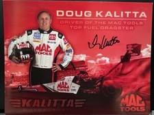 VR NHRA 2023 "SIGNED BY 2023 TOP FUEL CHAMPION DOUG KALITTA" MAC TOOLS HAND OUT-