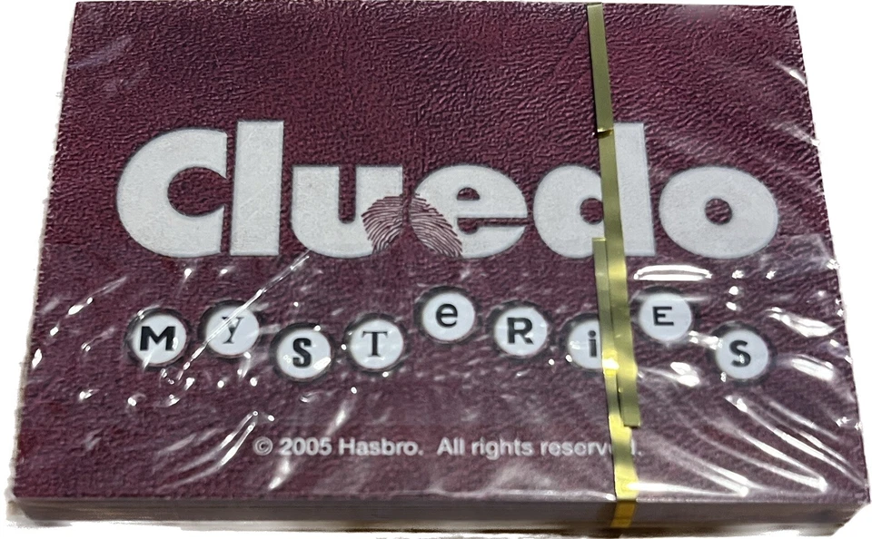 Cluedo Mysteries The Detective Game 3 Decoders Board Game Parker Vtg 2005 Unused - Image 4 of 4