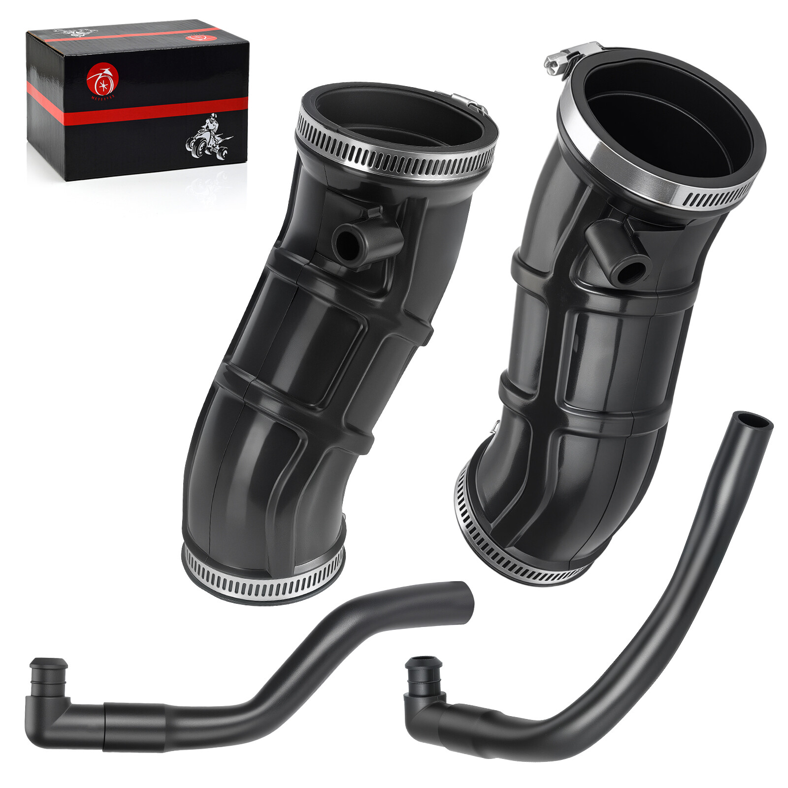 2001-2005 For Yamaha Raptor 660R YFM660R Airbox Manifold Snorkel Intake Tube L+R