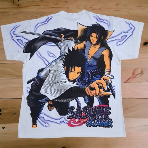 Sasuke t shirt vintage style Cartoon Anime Japan Over print size: XL Reprint - Picture 2 of 12
