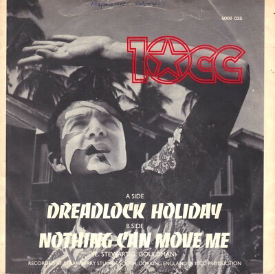 7'' 10 CC   Dreadlock Holiday / Dutch 1978
