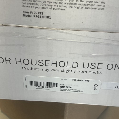 Cooks JCPenney 5-in-1 Power Blender Red, Powerful 240 Watt Motor Base XJ-11401B1 - Picture 7 of 9