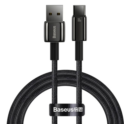 Baseus 100W USB Type C Cable for Samsung Pro Fast Charging Wire USB-C Charger