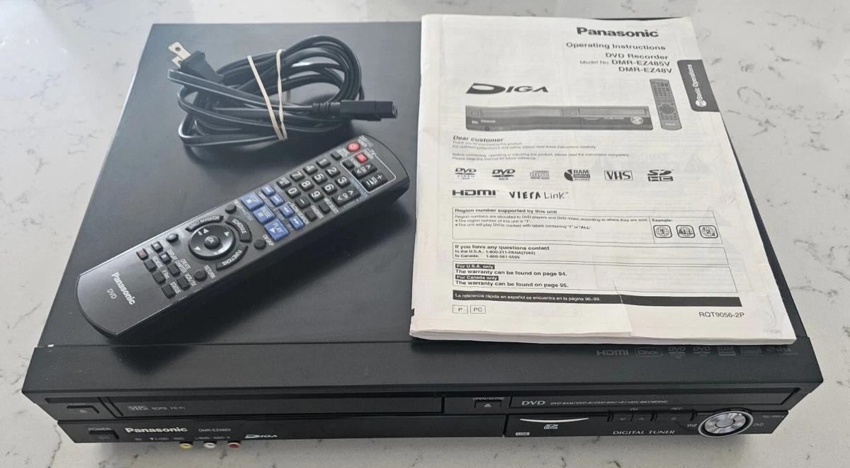 Panasonic Dmr Ez485v Dvd Recorder