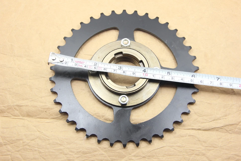 Bicicleta Ebike Refit 38T rueda libre rosca de una sola velocidad en tornillo Foto 3 de 3