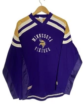 Minnesota Vikings NFL Pullover Jersey Sweatshirt XL /20 By Mighty Mac Sports