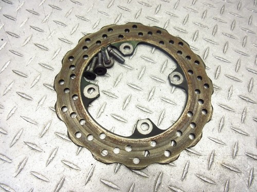 2004 04-05 Kawasaki Ninja ZX10R ZX10 rotor trasero freno de disco trasero recto - Imagen 6 de 11