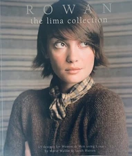 Rowan Knitting Pattern Book The Lima Collection 15 Designs for Women and Men NEW