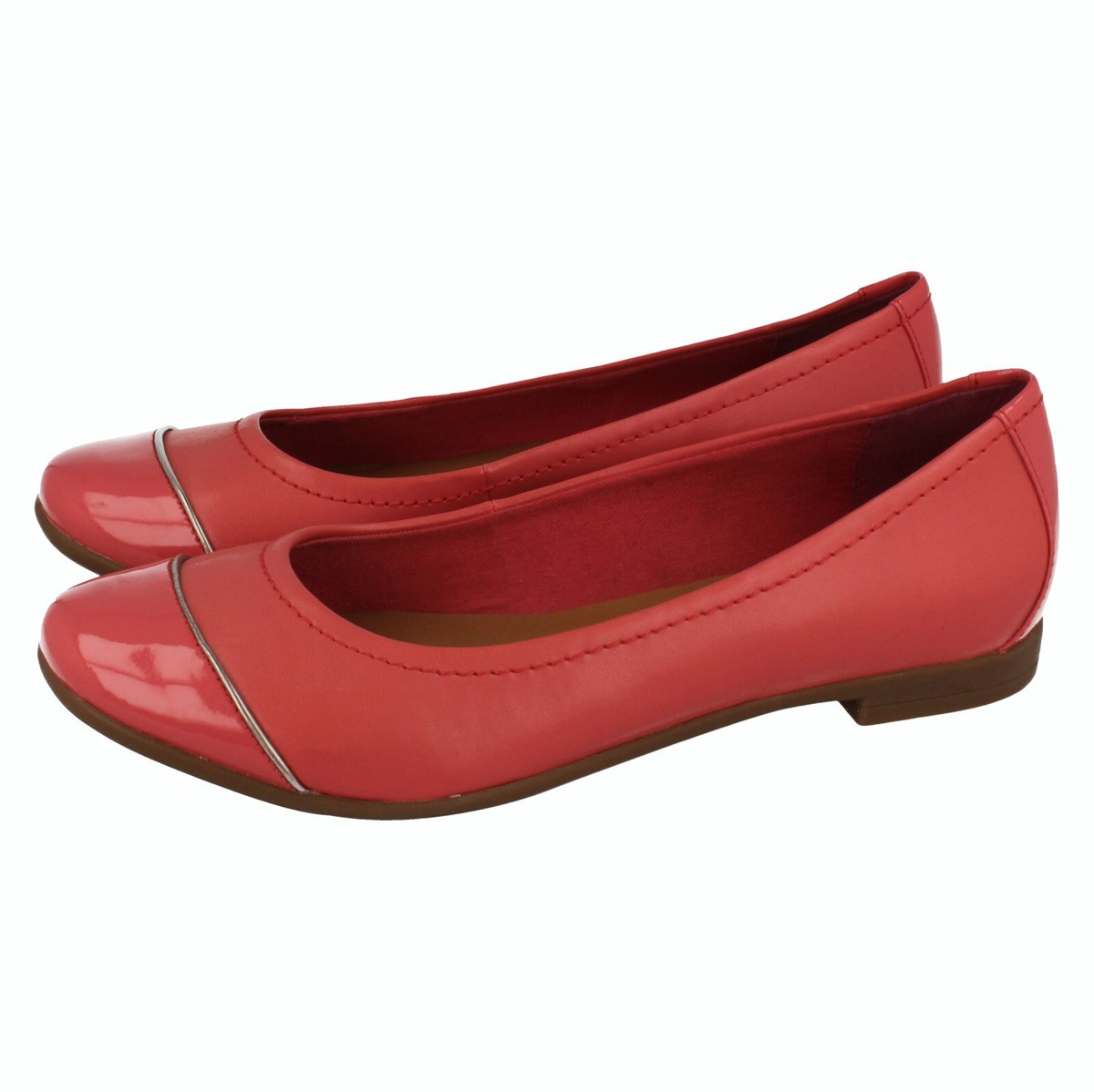 Ladies Clarks Slip On Casual Flat Shoe UK D Fit Ex Display ATOMIC HAZE