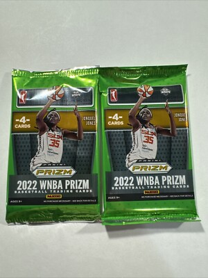 2022 Panini Prizm WNBA Factory Sealed Pack - 4 Cards Per Pack