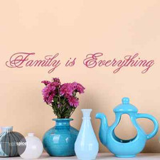 Family Is Everything Vinyl Wall Decal Sticker