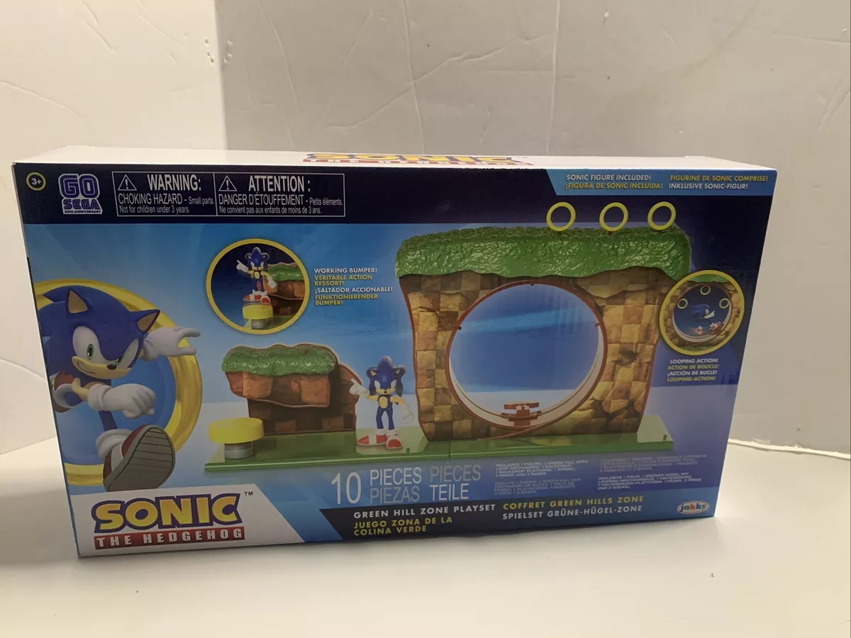 Sonic the Hedgehog Green Hill Zone Playset