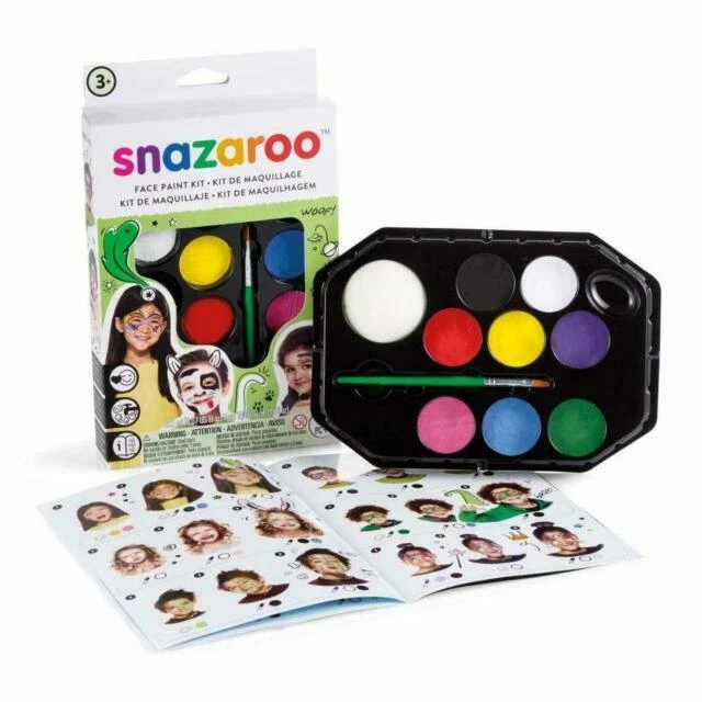 Rainbow Snazaroo Costume Face Paint & Stage Make-Up
